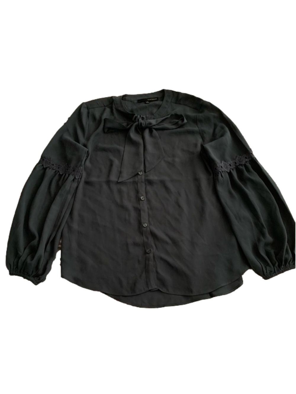 NWOT Harve Benard Gray Blouse